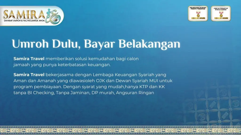 Product Knowledge Samira Travel UmrohSemarang.com Pandu Kurniawan 0856-4028-7456 (16)